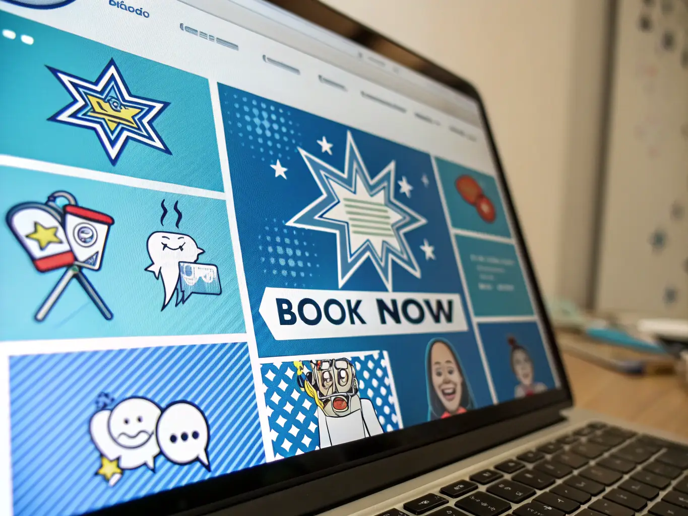 A clean, modern website design tailored for a dental practice, showcasing patient testimonials and easy appointment booking.